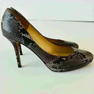 Jimmy Choo Snakeskin Animal Print Pumps